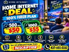 Fast, Reliable & Affordable Home Internet