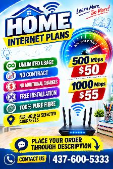 Fast & Cheap Home Internet | Unlimited Data