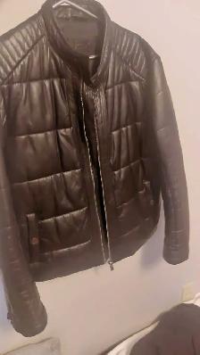 NEW Danier Leather Jacket XL Mens $110 - Photo 2