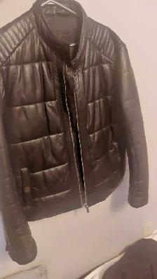 NEW Danier Leather Jacket XL Mens $110 - Photo 7