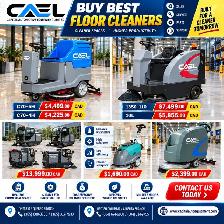 Commercial Floor Scrubbers & Industrial Floor Cleaning Machines