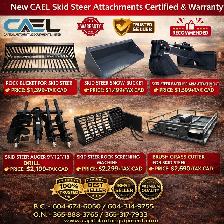 New CAEL Skid Steer Attachments | Skid Steer