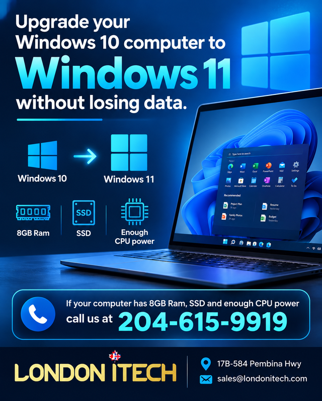 Upgrade your computer to Windows 11