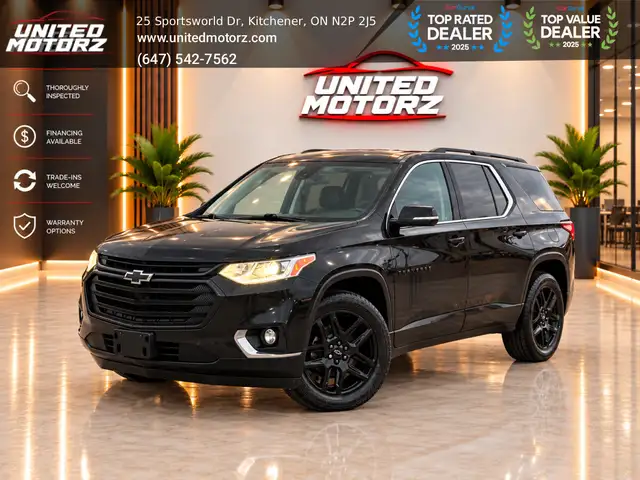 2019 Chevrolet Traverse LT Cloth w/1LT AUTO FWD 3.6L 6cyl~SAFETY