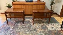 Mid century. Tables d'appoint / tables de chevet / Meubles teck - Photo 5