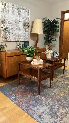Mid century. Tables d'appoint / tables de chevet / Meubles teck - Photo 8