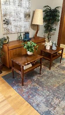Mid century. Tables d'appoint / tables de chevet / Meubles teck - Photo 9
