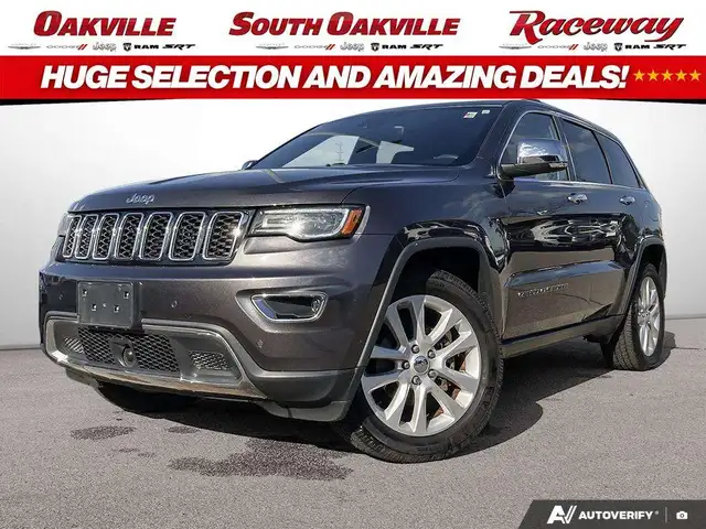 2017 Jeep Grand Cherokee LIMITED | CLEAN CARFAX | NO ACCIDENTS |