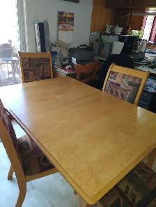 Ensemble de salle à manger en chêne 250$ Négociable - Photo 2