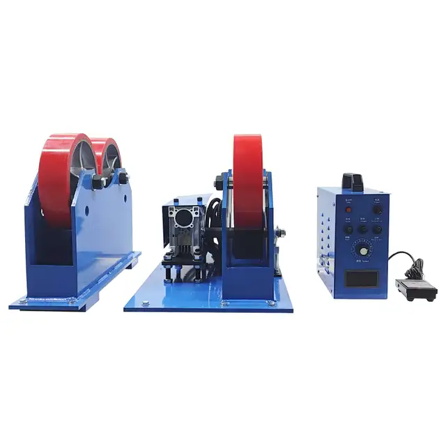 110V 2T Digital Display Welding Roller Rack operation 022846