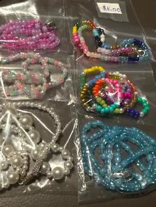 Beaded necklaces