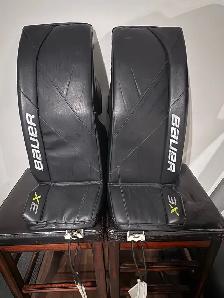 hockey Goalie gear. Pads, skates, chest protector etc..