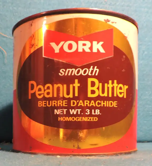 York Peanut Butter Tin