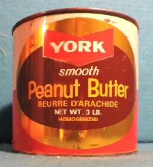 York Peanut Butter Tin