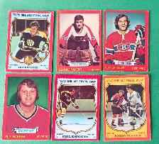 set cartes hockey 1973-74 OPC 258 cartes total.Très bonne condit - Photo 3