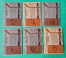 set cartes hockey 1973-74 OPC 258 cartes total.Très bonne condit - Photo 4