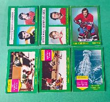 set cartes hockey 1973-74 OPC 258 cartes total.Très bonne condit - Photo 5