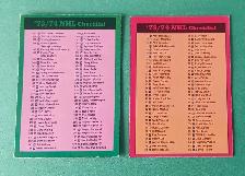 set cartes hockey 1973-74 OPC 258 cartes total.Très bonne condit - Photo 7