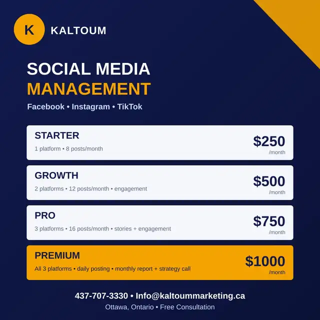 We manage your social media so you don't have to.