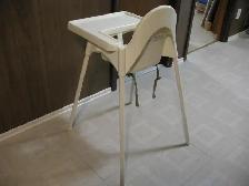 IKEA High Chair with Tray, Like New - Photo 5