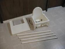 IKEA High Chair with Tray, Like New - Photo 7