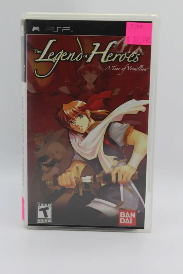The Legend of Heroes: A Tear of Vermillion - CIB - PSP (#7399)