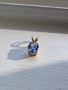Brand New Silver Tanzanite Pendant For Sale - Photo 5