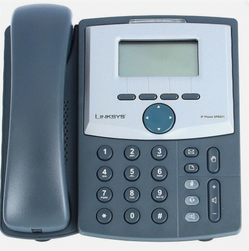 LINKSYS SPA921 SIP IP PHONE in box with Power Cord