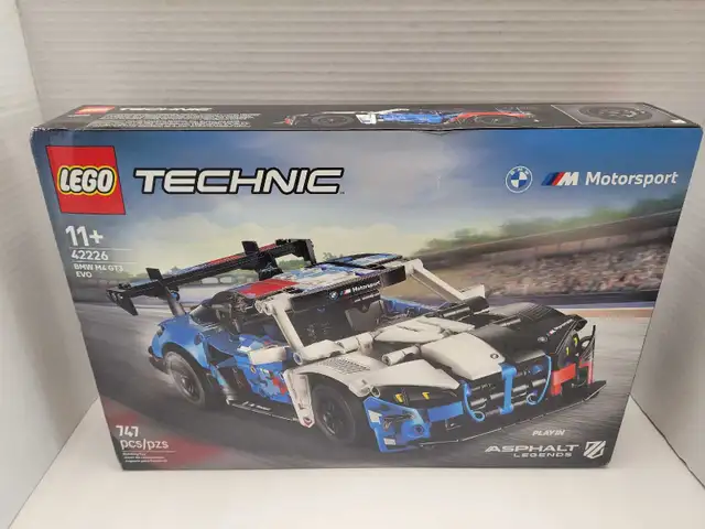 Lego 42226 BMW M4 GT3 Evo Technic Legends of Motorsports NEW