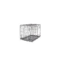 Dogit 2-Door Wire Home Crate with Divider, Large (model 90564)