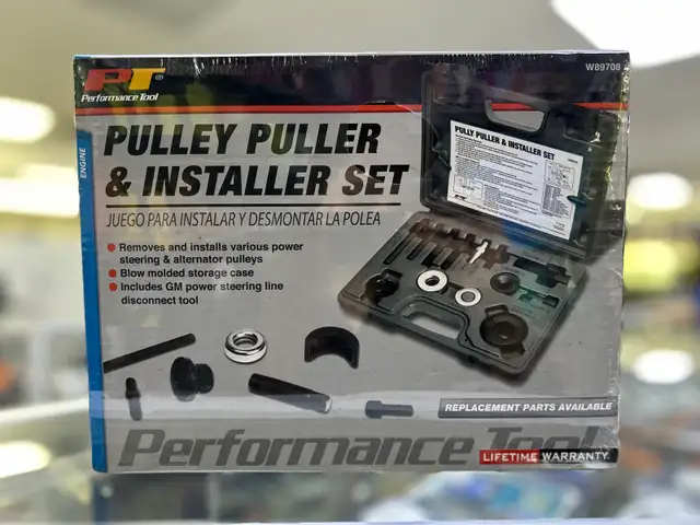Performance tool W89708 pulley/puller install kit
