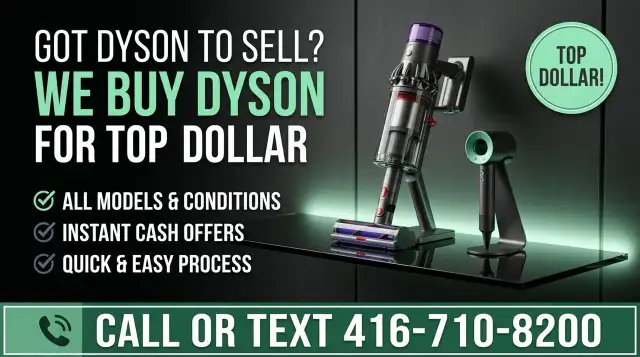 We’re Buying Pre Loved Dyson Cleaning and Styling Products