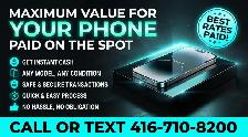 We’re Looking for iPhones and Android Mobiles to Buy