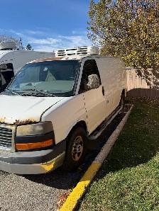 2009 GMC Savana Work Van - Reefer Installed, Repairs Needed