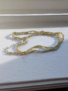 Brand New Silver Diamond Necklace For Sale - Photo 3