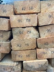 154 PIECES OF 2' x 4' x16'  LUMBER