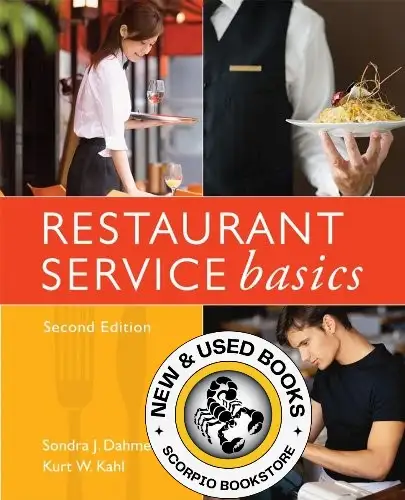 Restaurant Service Basics 2nd Edition Dahmer 9780470107850