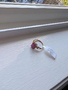 Brand New 10K Gold Natural Ruby Ring For Sale - Photo 8
