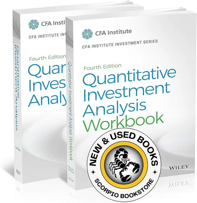 Quantitative Investment Analysis 4th edition 9781119790150