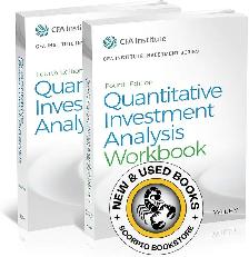 Quantitative Investment Analysis 4th edition 9781119790150
