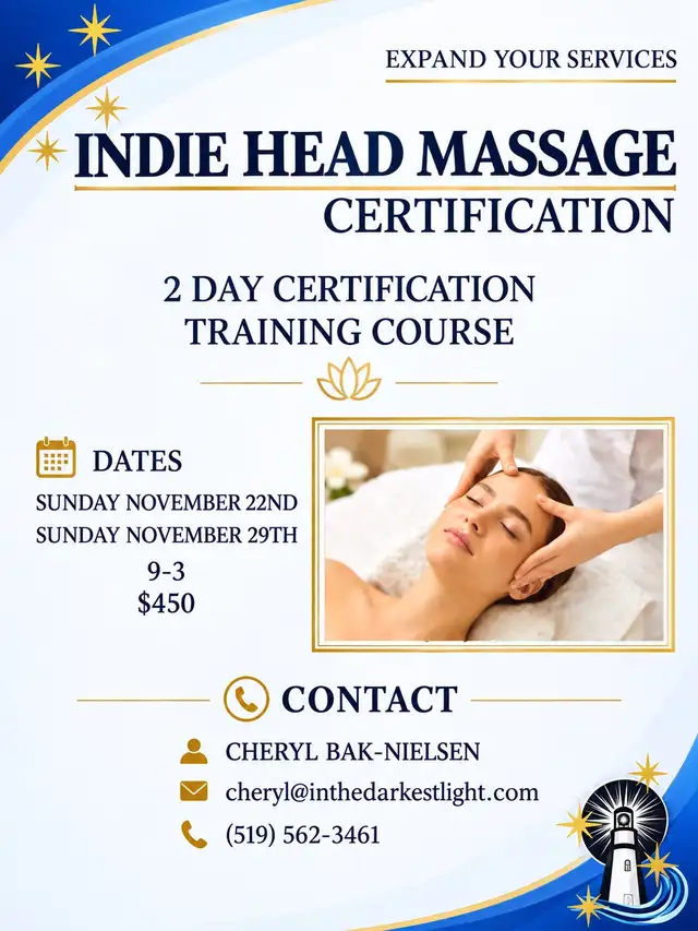 Indie Head Massage Certification