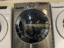 Laveuse sécheuse frontales stainless vapeur LG (remis à neuf) - Photo 4