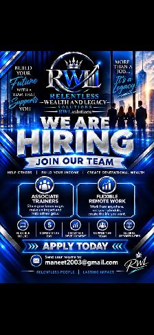 Hiring for associate