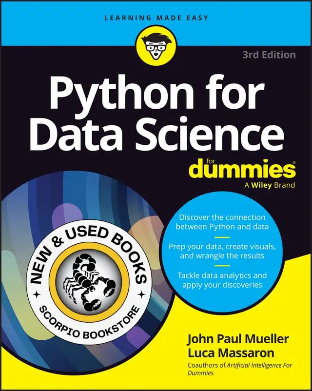 Python for Data Science for Dummies 3rd Edition 9781394213146