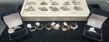 Variety of 10k Gold Bands, Rings with Diamonds, Wedding Sets..