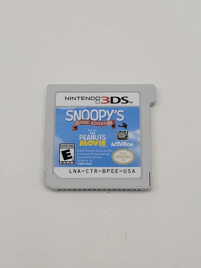 3DS Snoopys Grand Adventure