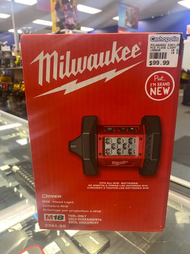Milwaukee 2361-20 Flood Light @ Cashopolis!!