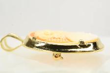 14K CAMEO BROOCH/PENDANT - Photo 4