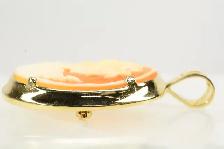 14K CAMEO BROOCH/PENDANT - Photo 5