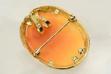 14K CAMEO BROOCH/PENDANT - Photo 8